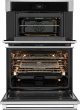 Electrolux 30" Electric Wall Oven &amp; Microwave Combination with Convection, Stainless Steel - ECWM3012AS