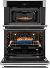 Electrolux 30" Electric Wall Oven &amp; Microwave Combination with Convection, Stainless Steel - ECWM3012AS