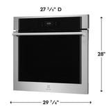 Electrolux 30" Single Electric Wall Oven with Air Sous Vide &amp; Convection, Stainless Steel - ECWS3012AS
