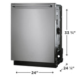 Electrolux EDSH4944CS dishwasher – dimensions