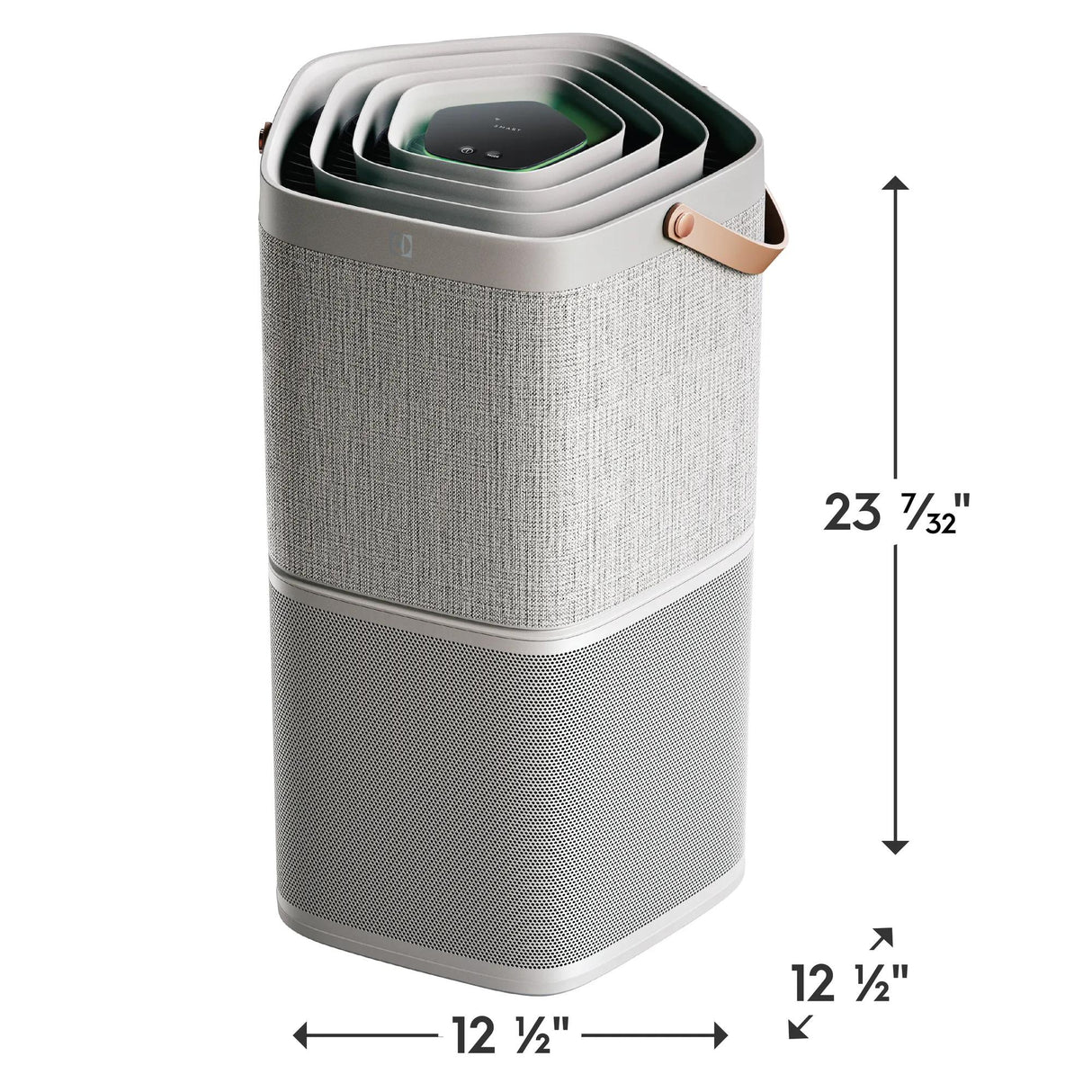 Electrolux 267 Sq. Ft. HEPA Air Purifier, Air Quality Monitoring, Gray