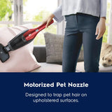 Electrolux Ergorapido Pet Cordless 2-in-1 Stick &amp; Handheld Vacuum, Chili Red
