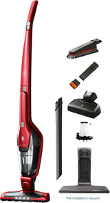 Electrolux Ergorapido Pet Cordless 2-in-1 Stick &amp; Handheld Vacuum, Chili Red