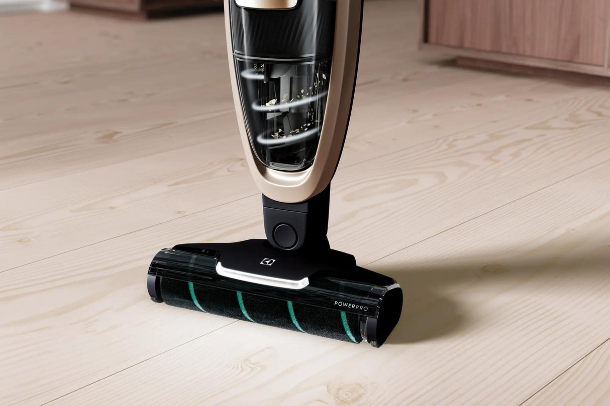 Electrolux WellQ7 Hard Floor Cordless 2-in-1 Stick &amp; Handheld Vacuum with PowerPro Roller, Soft Sand
