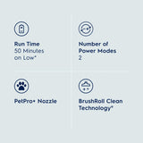 Electrolux WellQ7 Pet Cordless 2-in-1 Stick &amp; Handheld Vacuum with PetPro+ Nozzle, Indigo Blue
