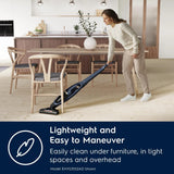 Electrolux WellQ7 Cordless 2-in-1 Stick &amp; Handheld Vacuum, 50-Min Runtime, Denim Blue