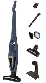 Electrolux WellQ7 Cordless 2-in-1 Stick &amp; Handheld Vacuum, 50-Min Runtime, Denim Blue