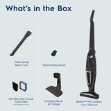 Electrolux WellQ7 Cordless 2-in-1 Stick &amp; Handheld Vacuum, 50-Min Runtime, Granite Grey