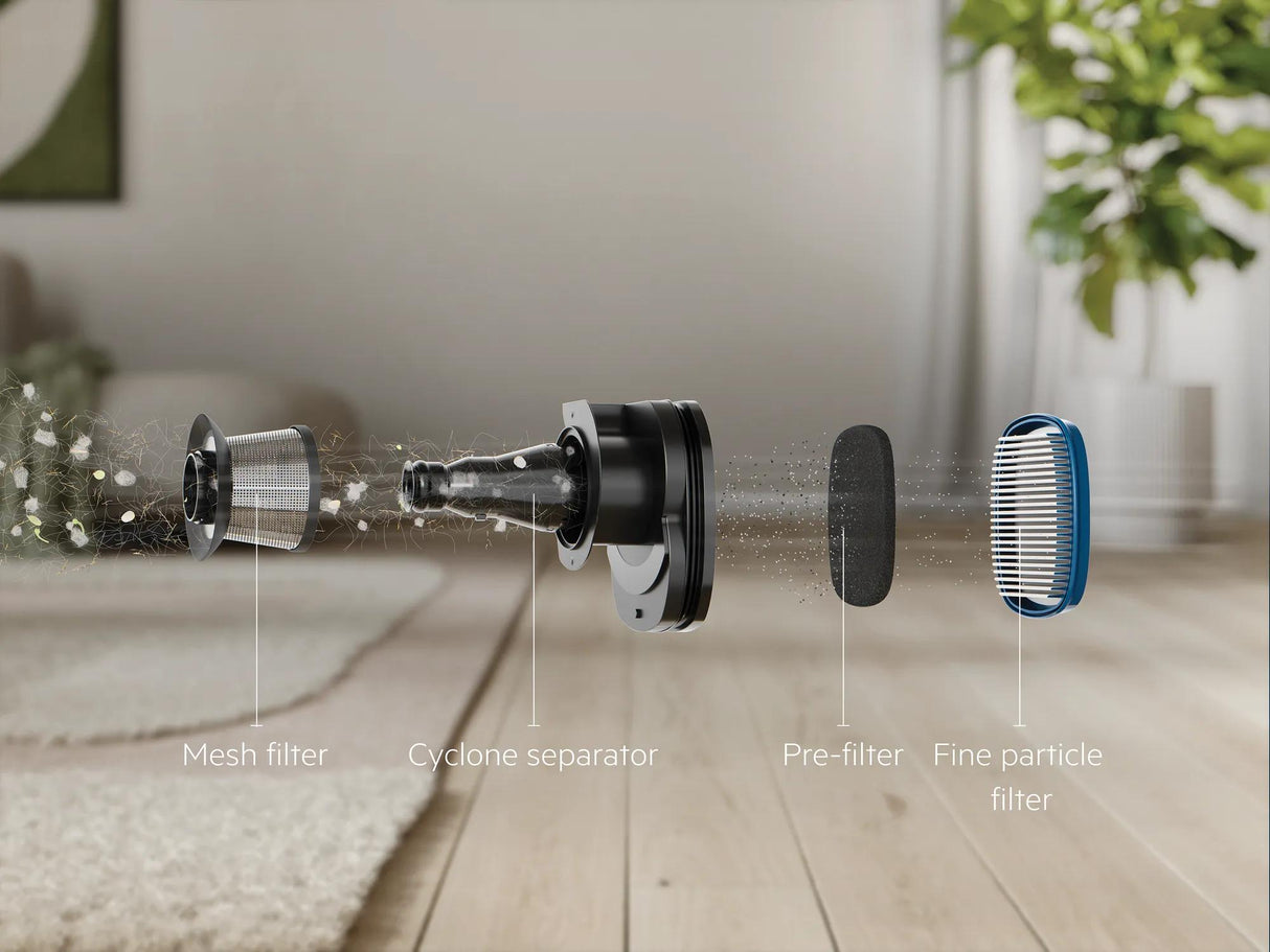 Electrolux 2-in-1 Cordless Wet &amp; Dry Vacuum with Self-Clean &amp; LED Display, Urban Grey