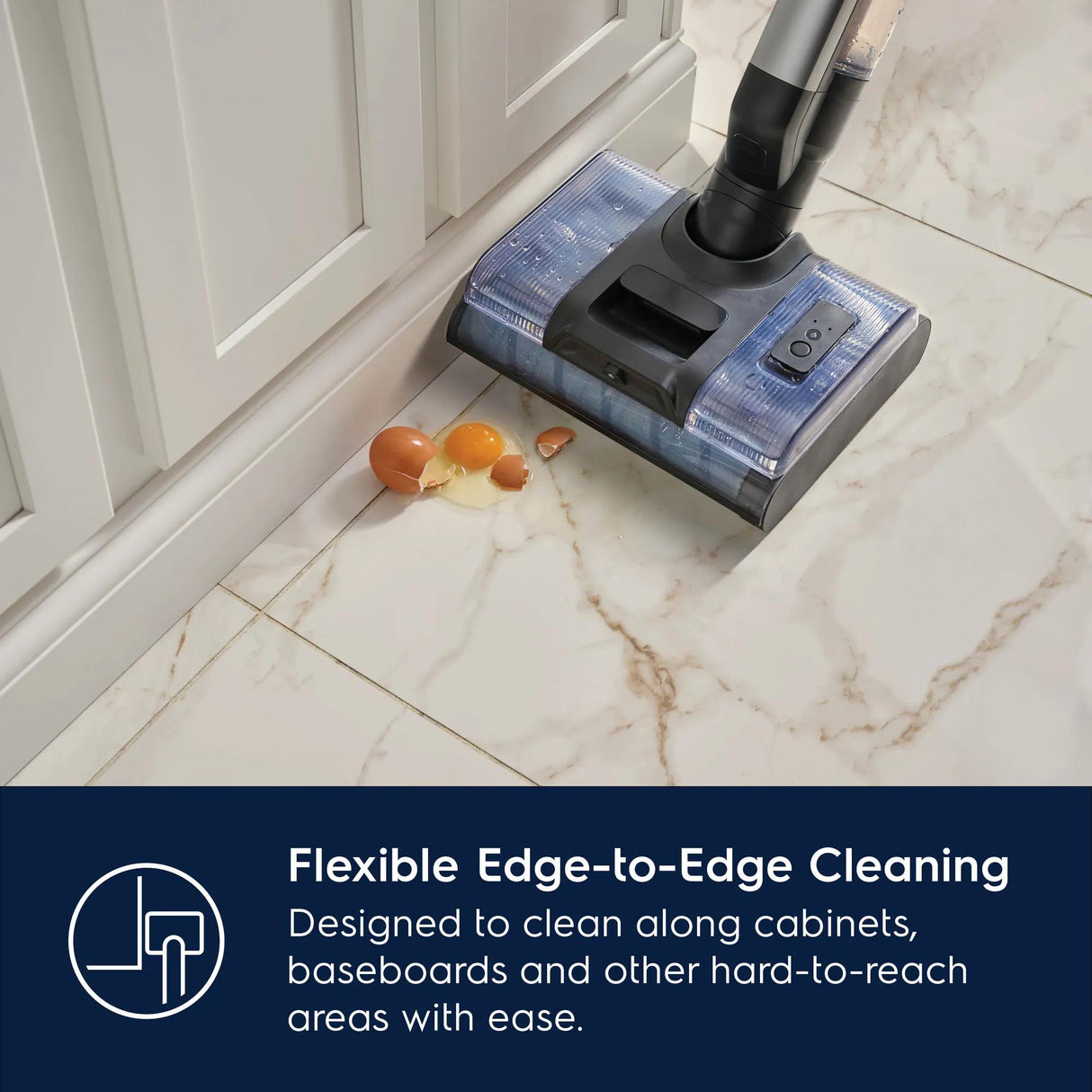 Electrolux 2-in-1 Cordless Wet &amp; Dry Vacuum with Self-Clean &amp; LED Display, Urban Grey