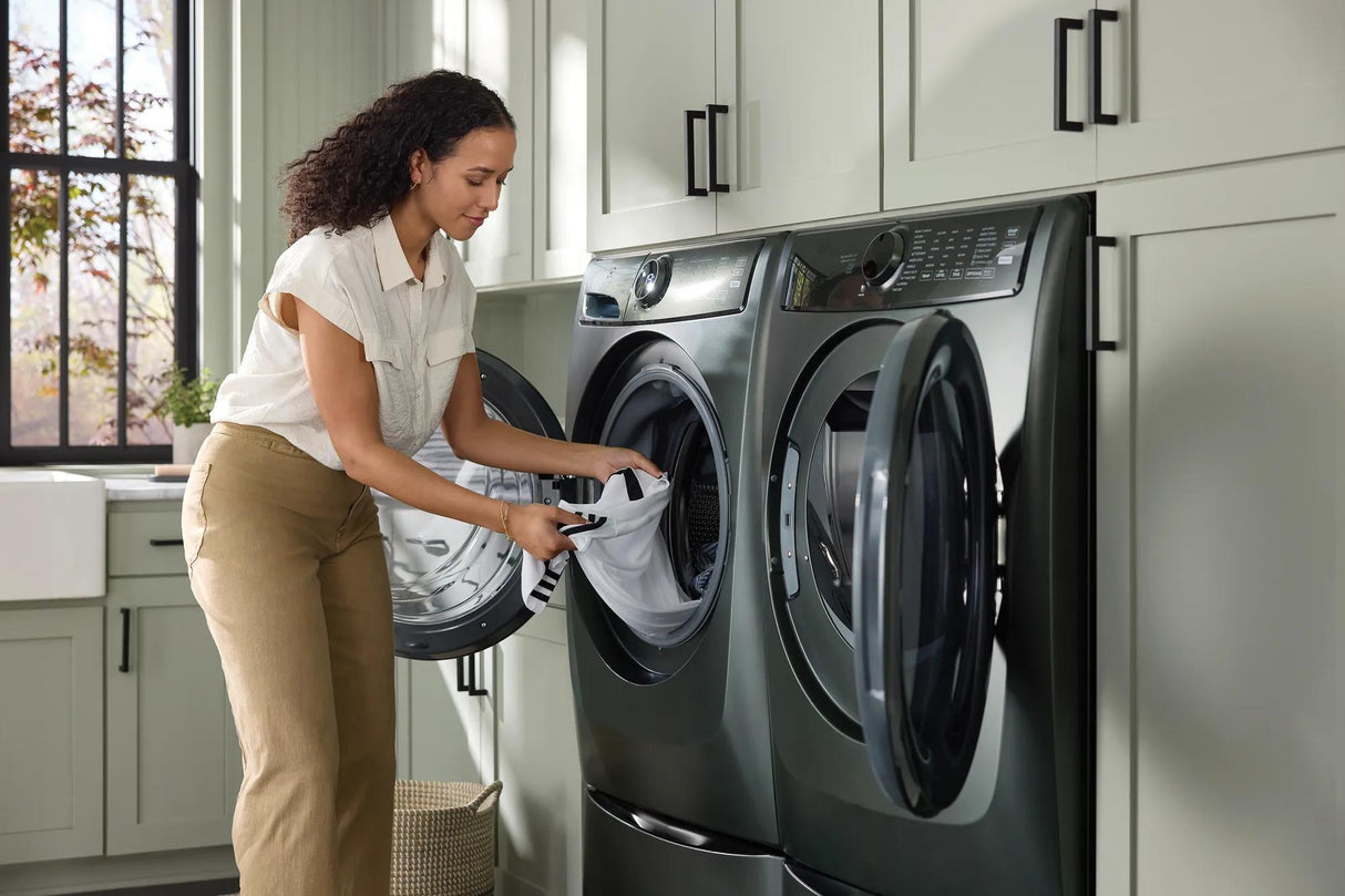 Electrolux 700 Series 8.0 Cu. Ft. Front Load Perfect Steam Electric Dryer with Balanced Dry & Instant Refresh – Alpine
