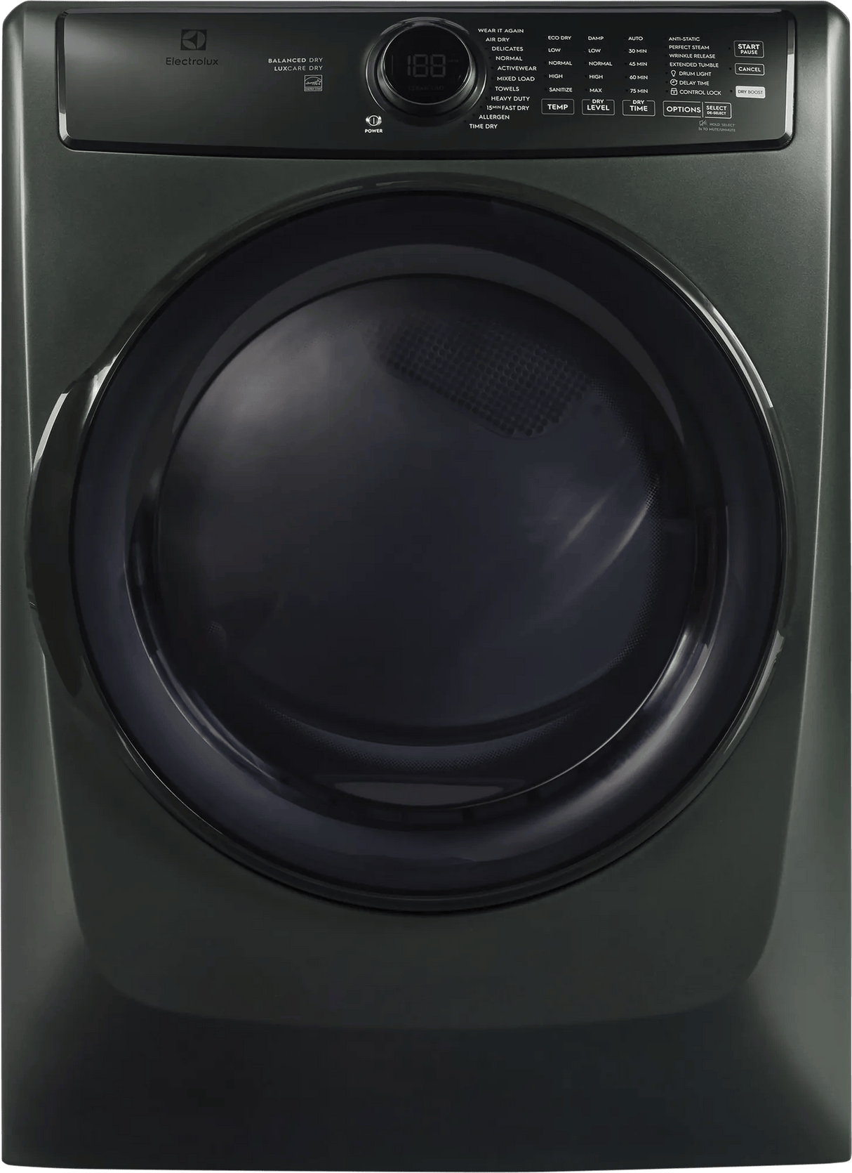 Electrolux 700 Series 8.0 Cu. Ft. Front Load Perfect Steam Electric Dryer with Balanced Dry & Instant Refresh – Alpine