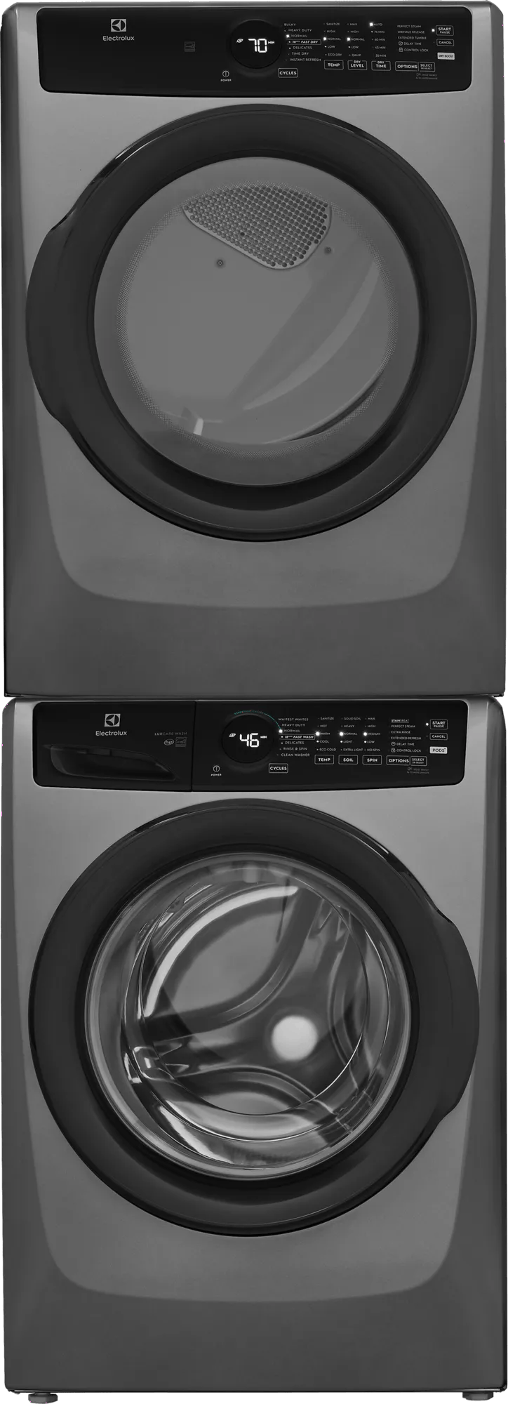 Electrolux 400 Series 4.5 Cu. Ft. Front Load Washer with LuxCare Wash &amp; Perfect Steam, Titanium