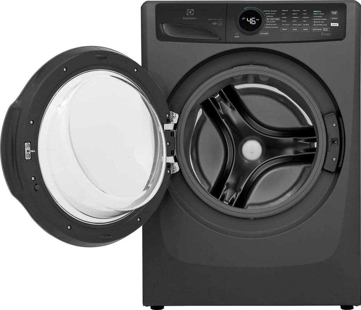 Electrolux 400 Series 4.5 Cu. Ft. Front Load Washer with LuxCare Wash &amp; Perfect Steam, Titanium