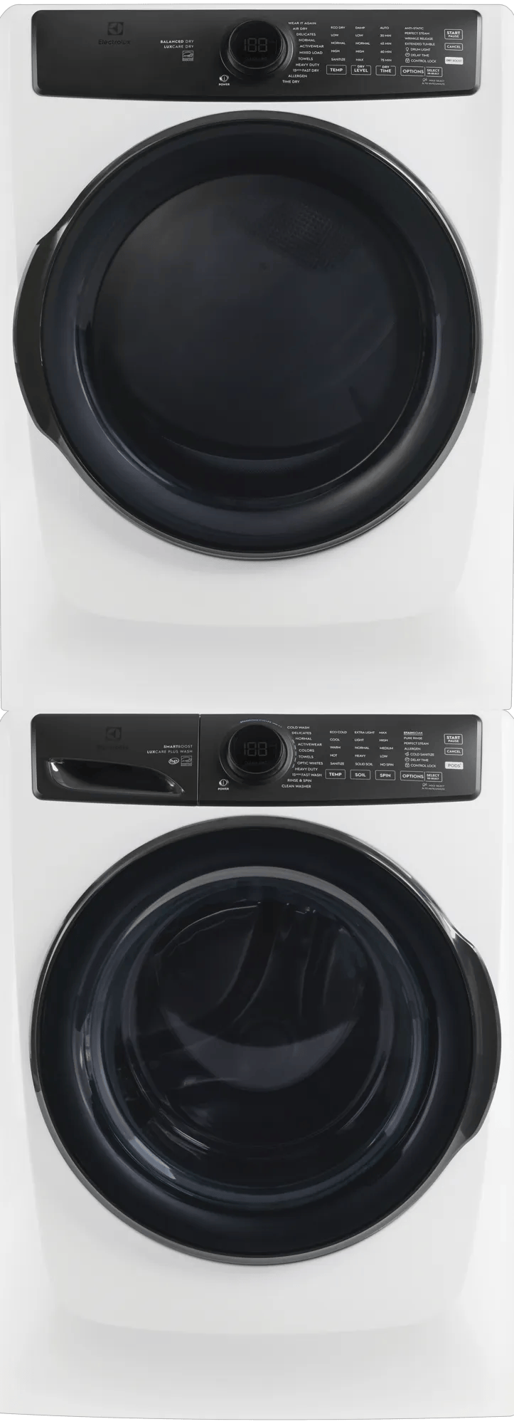 Electrolux 700 Series 8.0 Cu. Ft. Front Load Electric Dryer with Perfect Steam, Balanced Dry &amp; Instant Refresh, Matte White