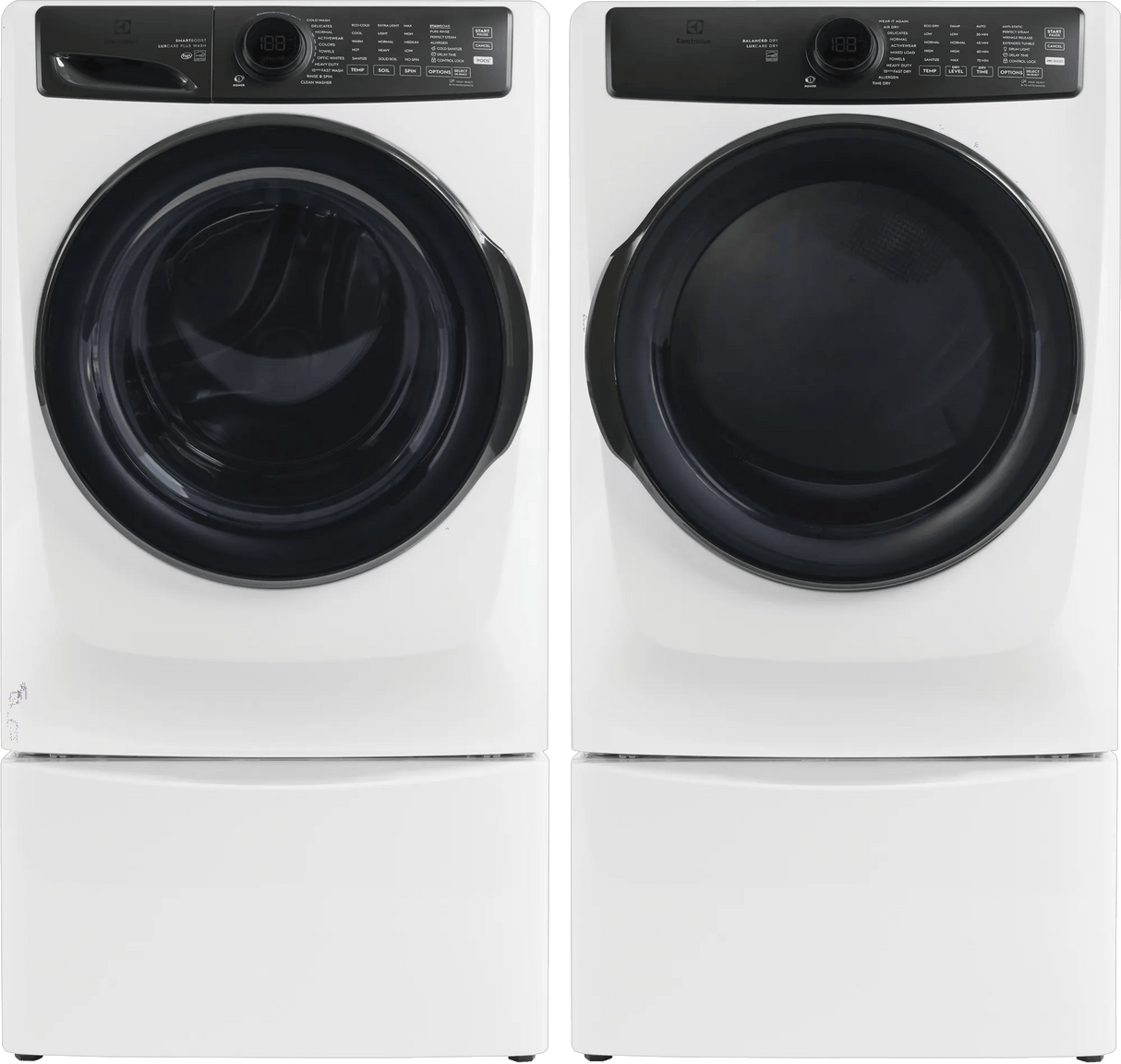 Electrolux 700 Series 8.0 Cu. Ft. Front Load Gas Dryer with Perfect Steam, LuxCare Dry &amp; Instant Refresh, Matte White