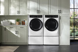 Electrolux 700 Series 8.0 Cu. Ft. Front Load Gas Dryer with Perfect Steam, LuxCare Dry &amp; Instant Refresh, Matte White