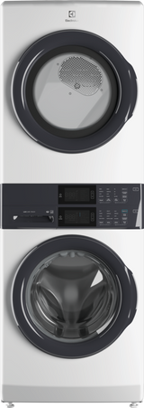 Electrolux Laundry Tower(TM) Single Unit Front Load 4.4 Cu. Ft. Washer & 8 Cu. Ft. Gas Dryer - (ELTG7300AW) - ELECTROLUX