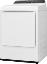 Electrolux ELVE7400AW electric dryer - three-quarter view with door open