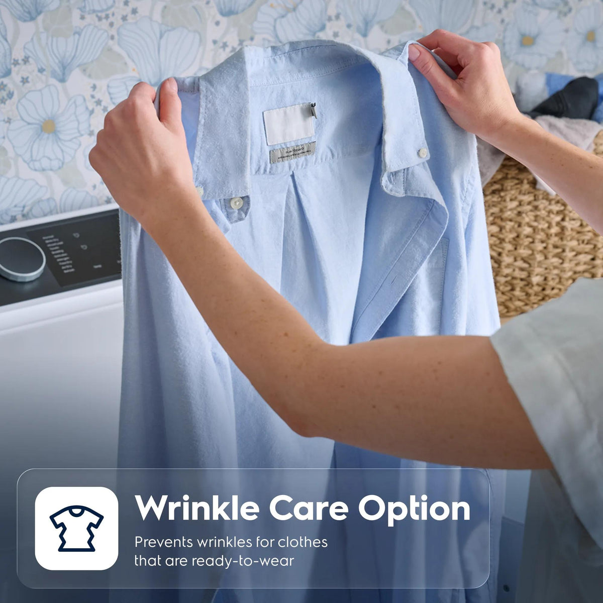 Electrolux ELVE7400AW electric dryer - Wrinkle Care option