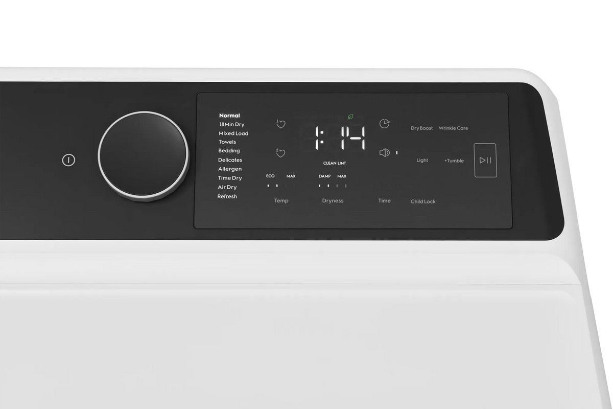 Electrolux ELVE7400AW electric dryer - feature detail