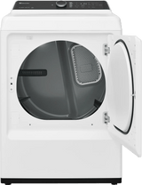 Electrolux ELVE7400AW electric dryer - door open showing drum