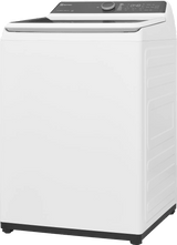 Electrolux ELVW7405AW top load washer - three-quarter view with lid open