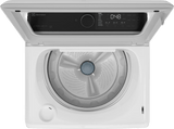 Electrolux ELVW7405AW top load washer - lid open showing tub