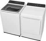 Electrolux ELVE7400AW dryer and matching washer - three-quarter view