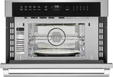 Electrolux 30" Built-In Convection Microwave Oven with Drop-Down Door, 1.6 Cu. Ft., Stainless Steel