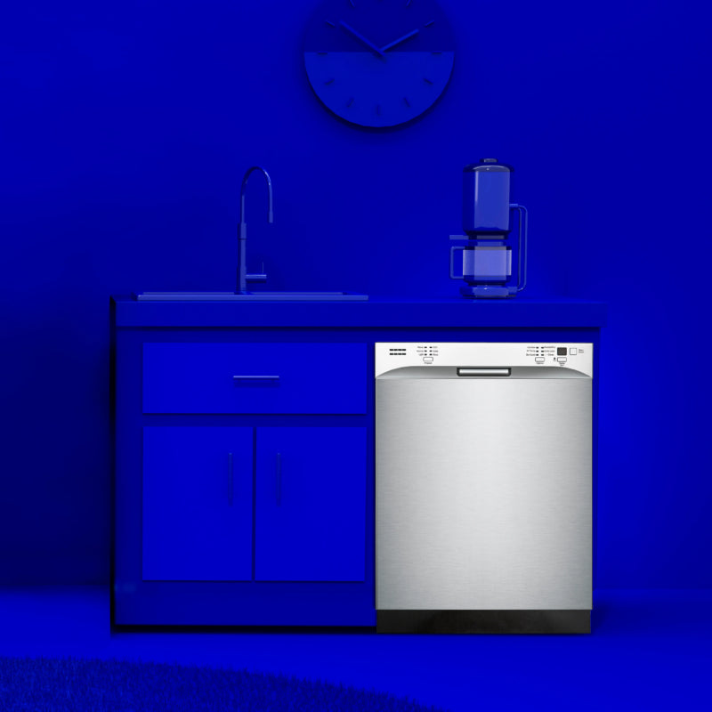 Element 24 Front Control Built-In Dishwasher - Stainless Steel (ENB6632PEBS) - (ENB6632PEBS) - ELEMENT APPLIANCE