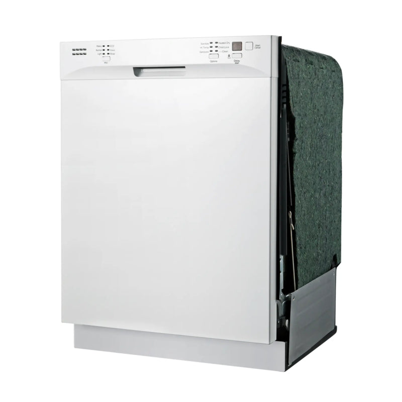 Element 24 Front Control Built-In Dishwasher - White (ENB6632PEBW) - (ENB6632PEBW) - ELEMENT APPLIANCE