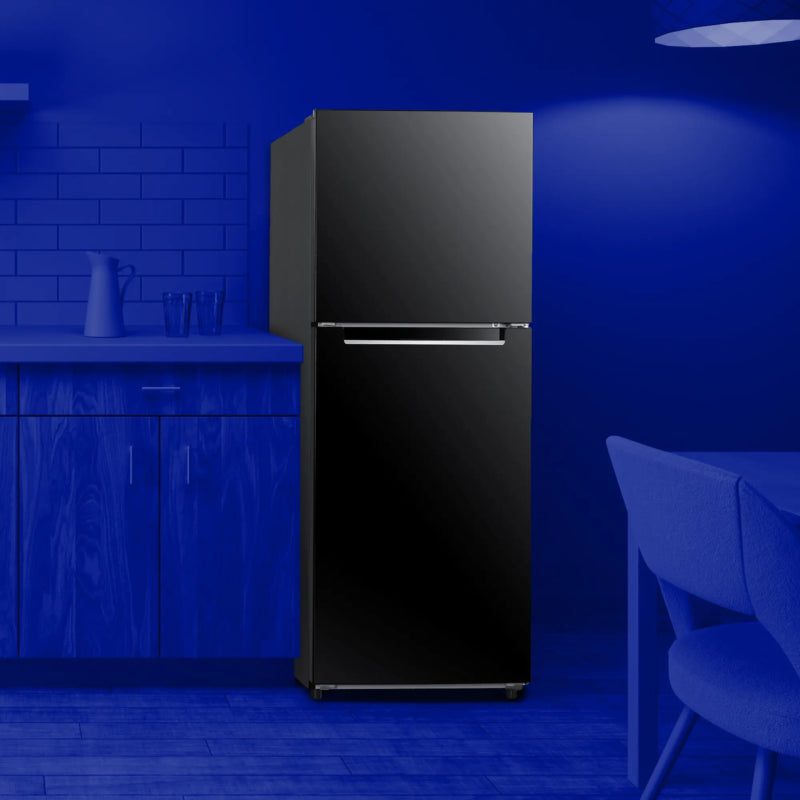Element 10.1 cu. ft. Top Freezer Refrigerator - Black - (ENR10TFGBB) - ELEMENT APPLIANCE