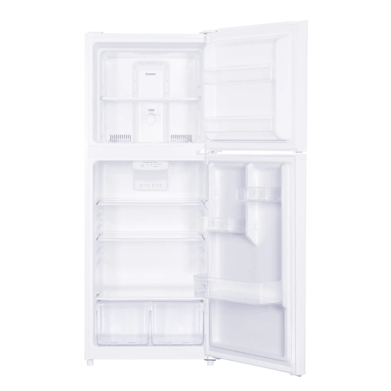 Element 10.1 cu. ft. Top Freezer Refrigerator - White - (ENR10TFGBW) - ELEMENT APPLIANCE