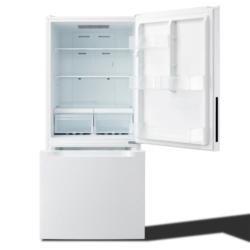 Element 18.7 cu. ft. Bottom Freezer Refrigerator - White - (ERBM19CBW) - ELEMENT APPLIANCE