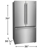 Electrolux ERFG2393AS – dimensions