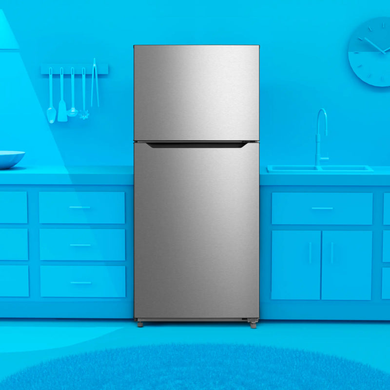 Element 14.2 cu. ft. Top Freezer Refrigerator - Stainless Steel - (Ert14cscs) - ELEMENT APPLIANCE