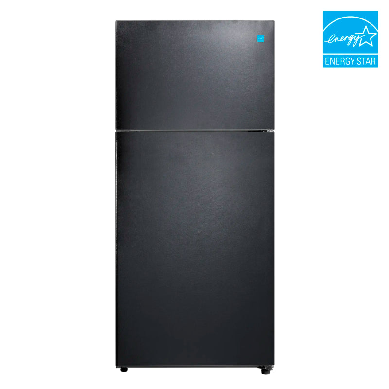 Element 18.0 cu. ft. Top Freezer Refrigerator - Black - (ERT18CSCB) - ELEMENT APPLIANCE