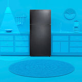 Element 18.0 cu. ft. Top Freezer Refrigerator - Black - (ERT18CSCB) - ELEMENT APPLIANCE