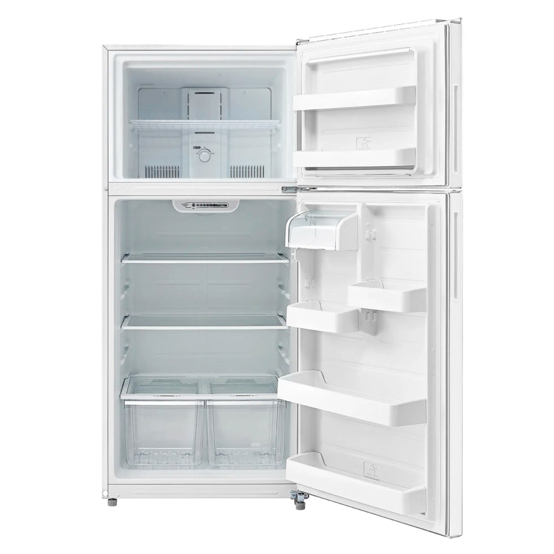 Element 18.0 cu. ft. Top Freezer Refrigerator - White - (ERT18CSCW) - ELEMENT APPLIANCE