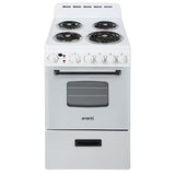 20" Electric Range - (ERU200P3S)