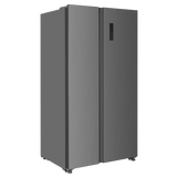 Element 21.4 cu. ft. Side-by-Side Refrigerator - Stainless Steel - (ERX21FDS) - ELEMENT APPLIANCE