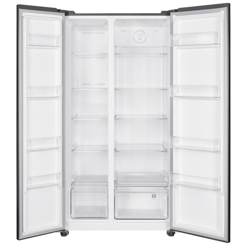 Element 21.4 cu. ft. Side-by-Side Refrigerator - Stainless Steel - (ERX21FDS) - ELEMENT APPLIANCE