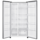 Element 21.4 cu. ft. Side-by-Side Refrigerator - Stainless Steel - (ERX21FDS) - ELEMENT APPLIANCE