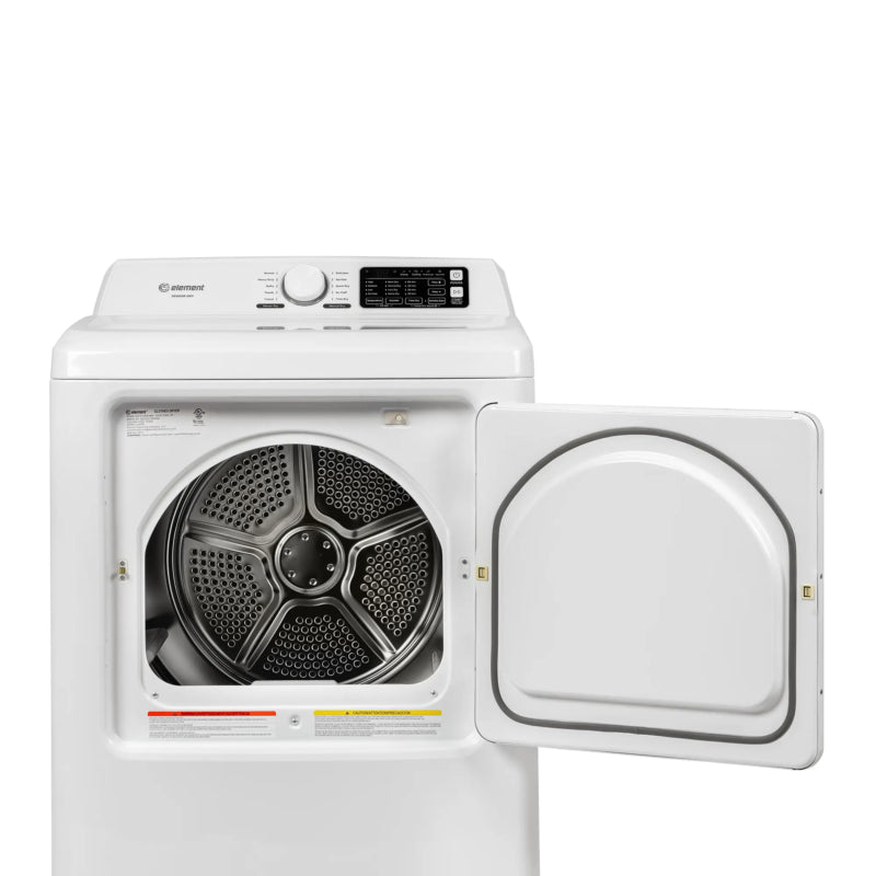 Element 6.7 Cu. Ft. Gas Dryer - White (ETDG6727CW) - (ETDG6727CW)