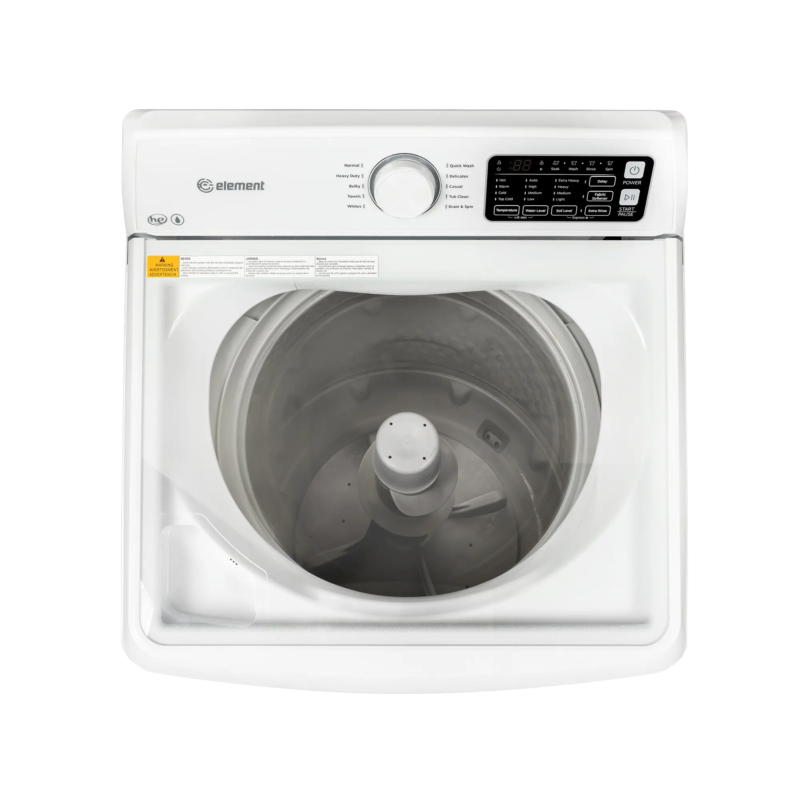 Element 3.7 cu. ft. Top Load Washer with Agitator - White (ETW3725BW) - (ETW3725BW)