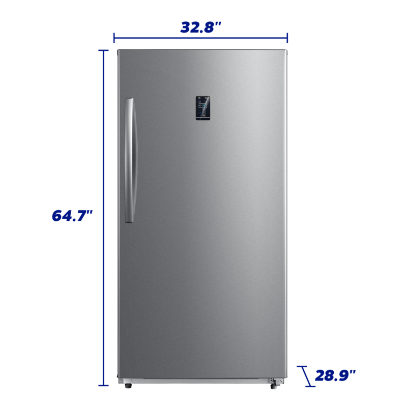 Element 17.0 cu. ft. Upright Convertible Freezer / Refrigerator - Stainless Steel, ENERGY STAR (EUF17CECS) - (EUF17CECS)