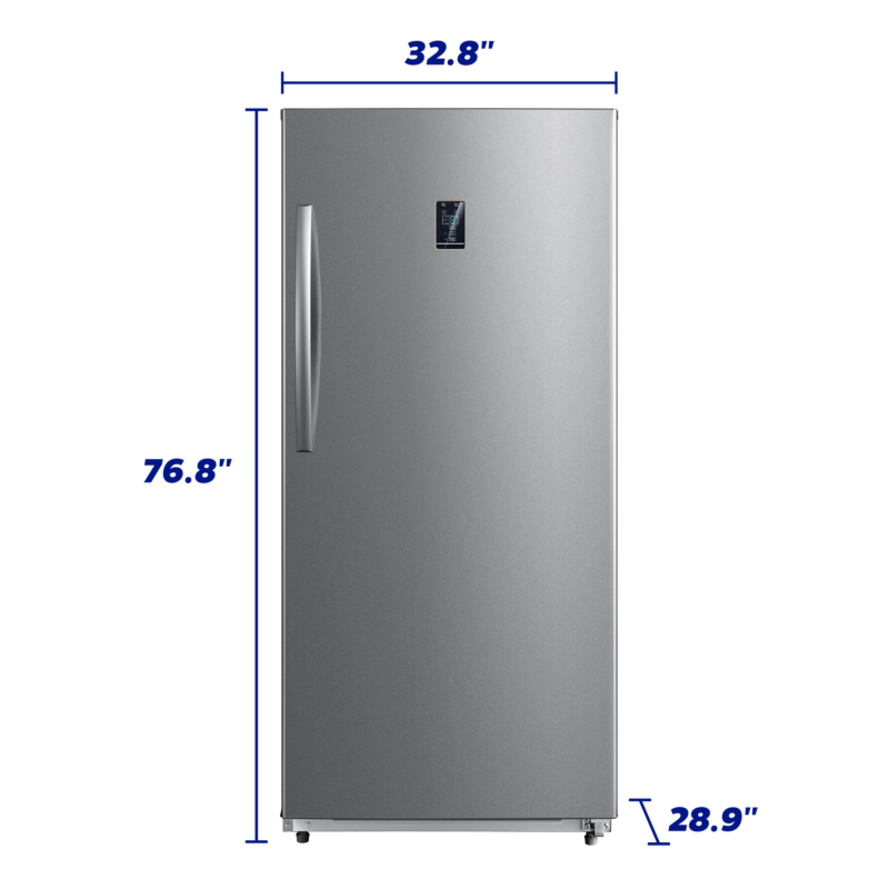 Element 21.0 cu. ft. Upright Convertible Freezer / Refrigerator - Stainless Steel, ENERGY STAR (EUF21CECS) - (EUF21CECS)