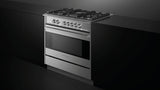 Fisher & Paykel OR36SDG4X1 range in situ kitchen feature shot