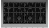 Fisher & Paykel CPV3-488-L Professional Rangetop top surface detail